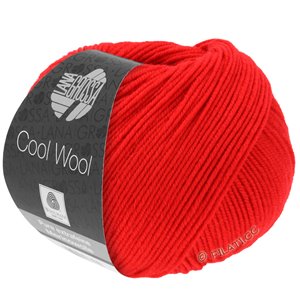 Lana Grossa COOL WOOL   Uni | 0417-светящийся красный 