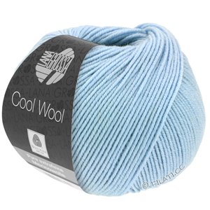 Lana Grossa COOL WOOL   Uni | 0430-светло-голубой