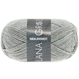 Lana Grossa MEILENWEIT 50g | 1346-светло-серый меланжевый