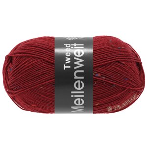 Lana Grossa MEILENWEIT 100g Tweed | 161-красное вино