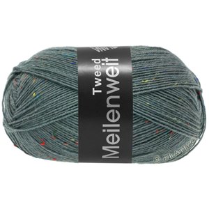 Lana Grossa MEILENWEIT 100g Tweed | 172-серо-голубой
