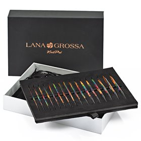 Lana Grossa  Набор игл Design-Wood Multicolor (дерево)